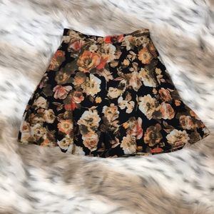 Frock Shop floral mini skirt